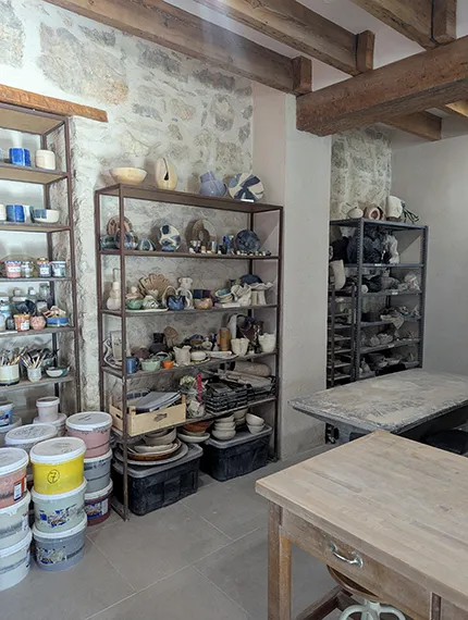 Atelier de création céramique 58 rue dabray Nice